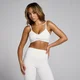 Reggiseno sportivo con intreccio frontale MP Lifestyle - Cotone naturale