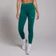 Leggings senza cuciture MP Tempo Hybrid da donna - Ottanio scuro