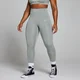 Leggings sportivi con grafica Origin MP da donna - Fossil Grey