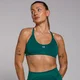 Reggiseno sportivo senza cuciture MP Tempo Hybrid - Ottanio scuro