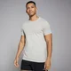 T-shirt a maniche corte senza cuciture MP da uomo - Sky Grey mélange