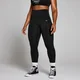 Leggings sportivi con grafica Origin MP da donna - Neri