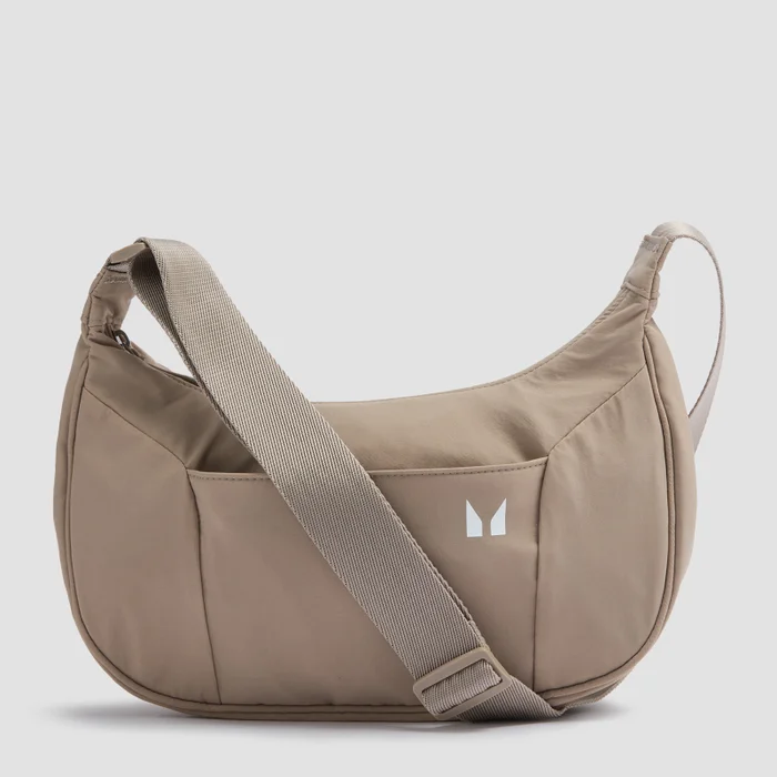 Borsa a tracolla in nylon MP - Argilla