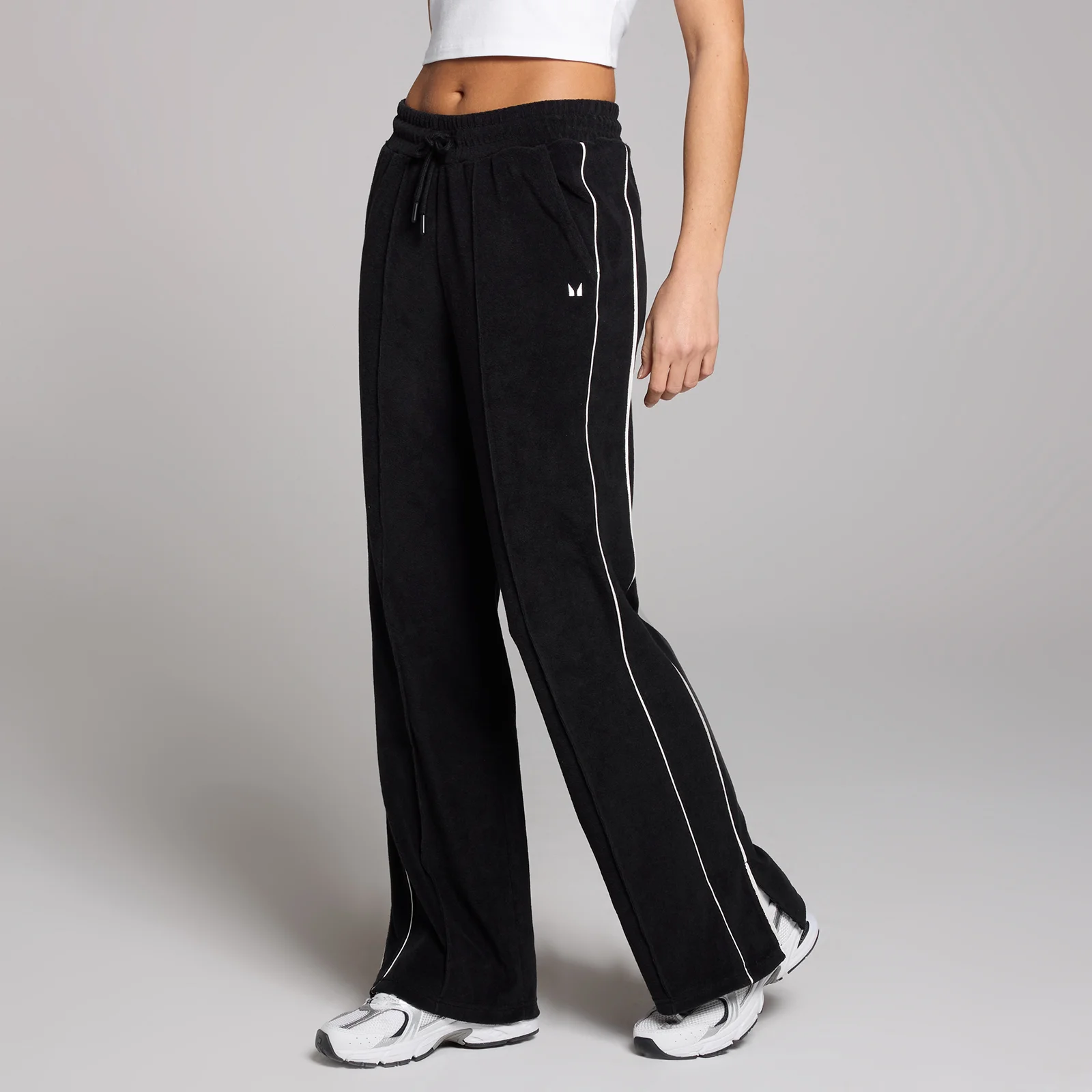 Pantaloni da jogging in spugna MP Lifestyle da donna - Nero - XS Immagine 1