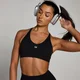 Reggiseno sportivo senza cuciture MP Tempo Ultra - Nero