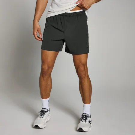 Pantaloncini sportivi da 13 cm in tessuto MP da uomo - Nero slavato