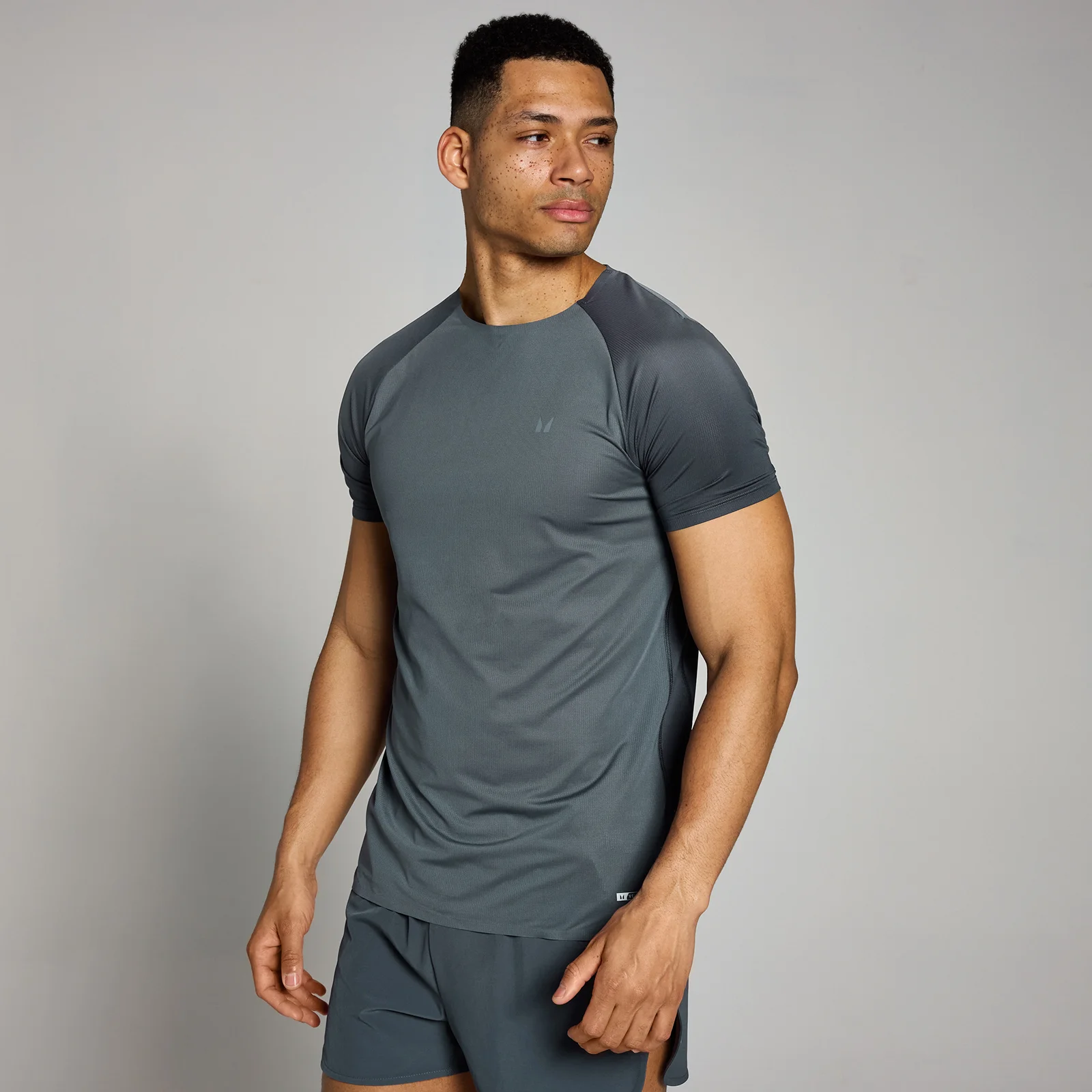 T-shirt in mesh MP Velocity da uomo - Midnight - XL Immagine 1