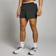 Pantaloncini sportivi 7,5 cm in tessuto MP da uomo - Nero slavato