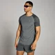 T-shirt in mesh MP Velocity da uomo - Grigio scuro