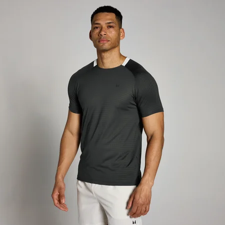 Maglia sportiva a rete MP Tempo da uomo - Nero slavato