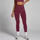 Leggings senza cuciture MP Tempo da donna - Rosso vino