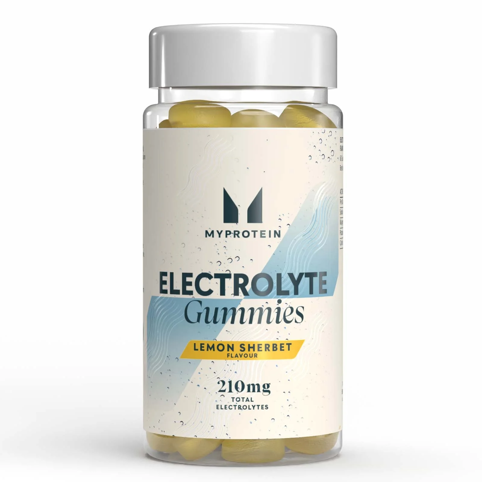Caramelle Gommose a Base di Elettroliti - 15porzioni - Sorbetto al limone Immagine 1