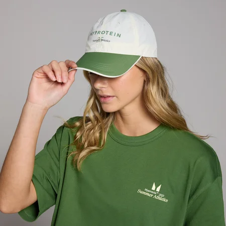 Cappello con grafica MP - Bianco retrò