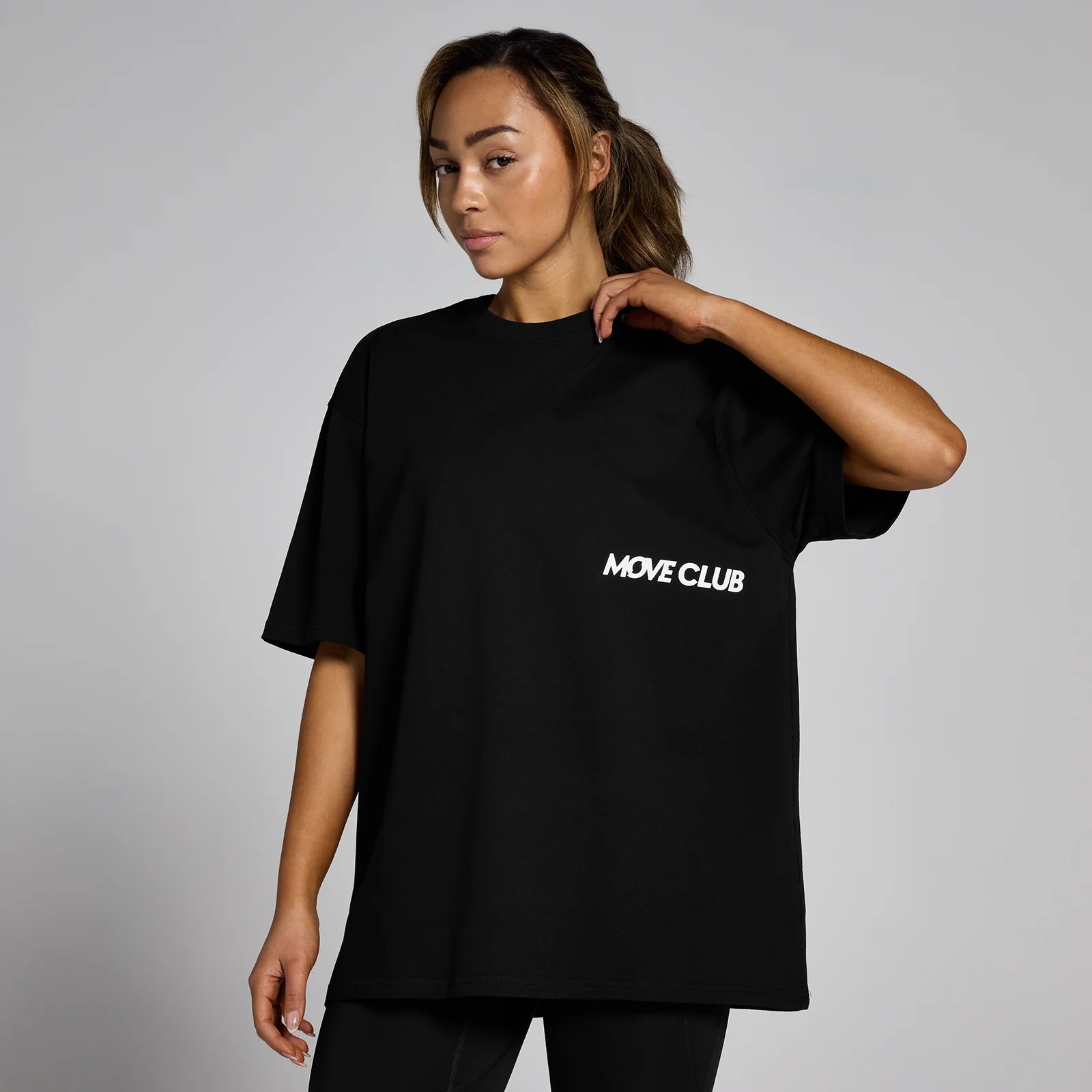 MP Unisex Move Club T-Shirt - Black - XXS-XS Immagine 1