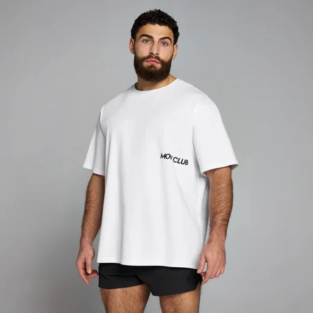 T-shirt Move Club MP da uomo - Bianco