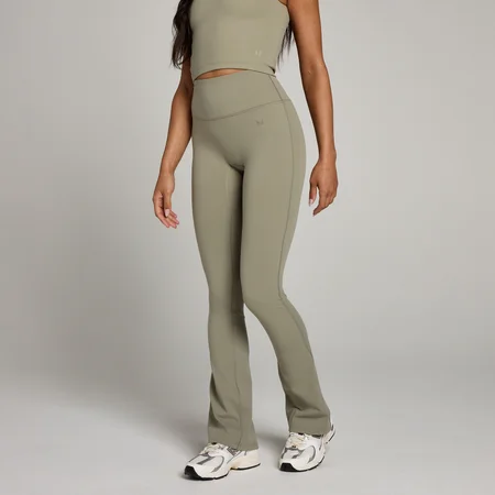 Leggings svasati MP Tempo da donna - Brindle