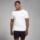 T-shirt sportiva con trama a griglia MP Active da uomo - Bianca