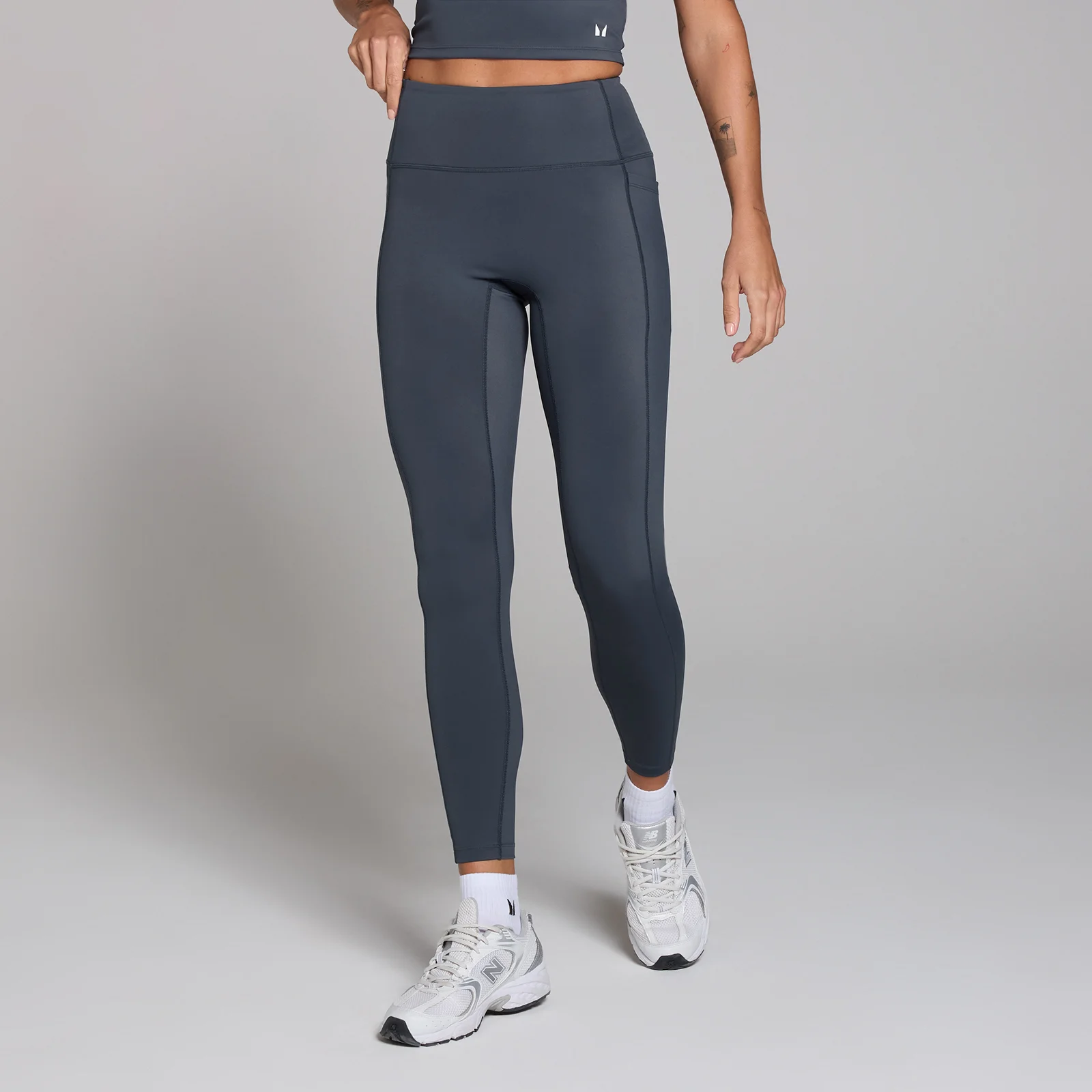 Leggings con tasca MP Active da donna - Blu notte - L Immagine 1