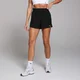 Pantaloncini con tasca in tessuto MP Active da donna - Neri