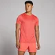 T-shirt MP Tempo mélange da uomo - Rosso corallo