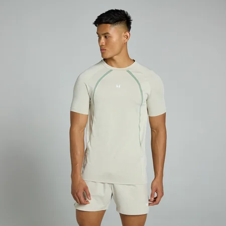 T-shirt con inserti MP Tempo da uomo - Grigio cenere