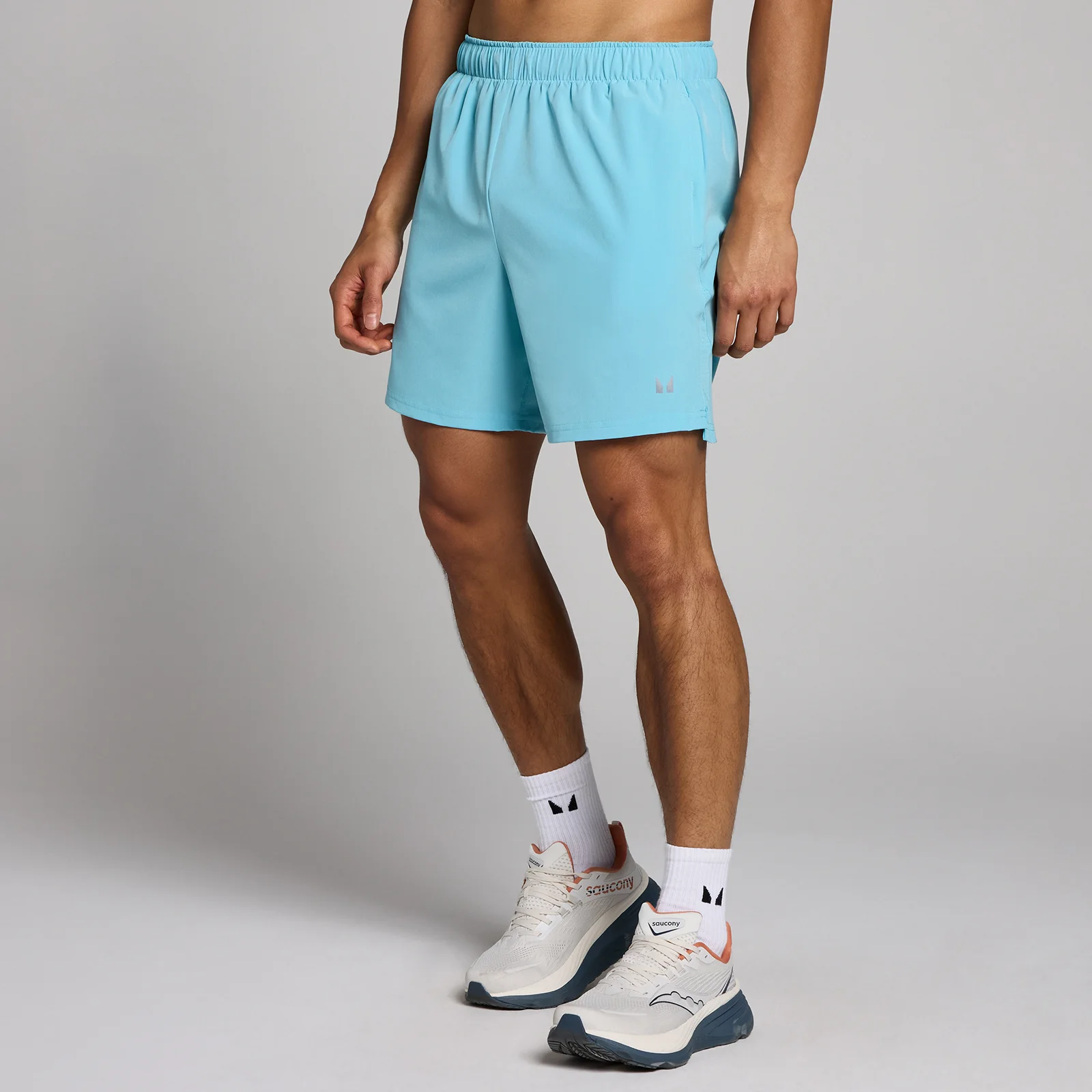 Pantaloncini 18 cm MP Tempo da uomo - Ciano - XL Immagine 1