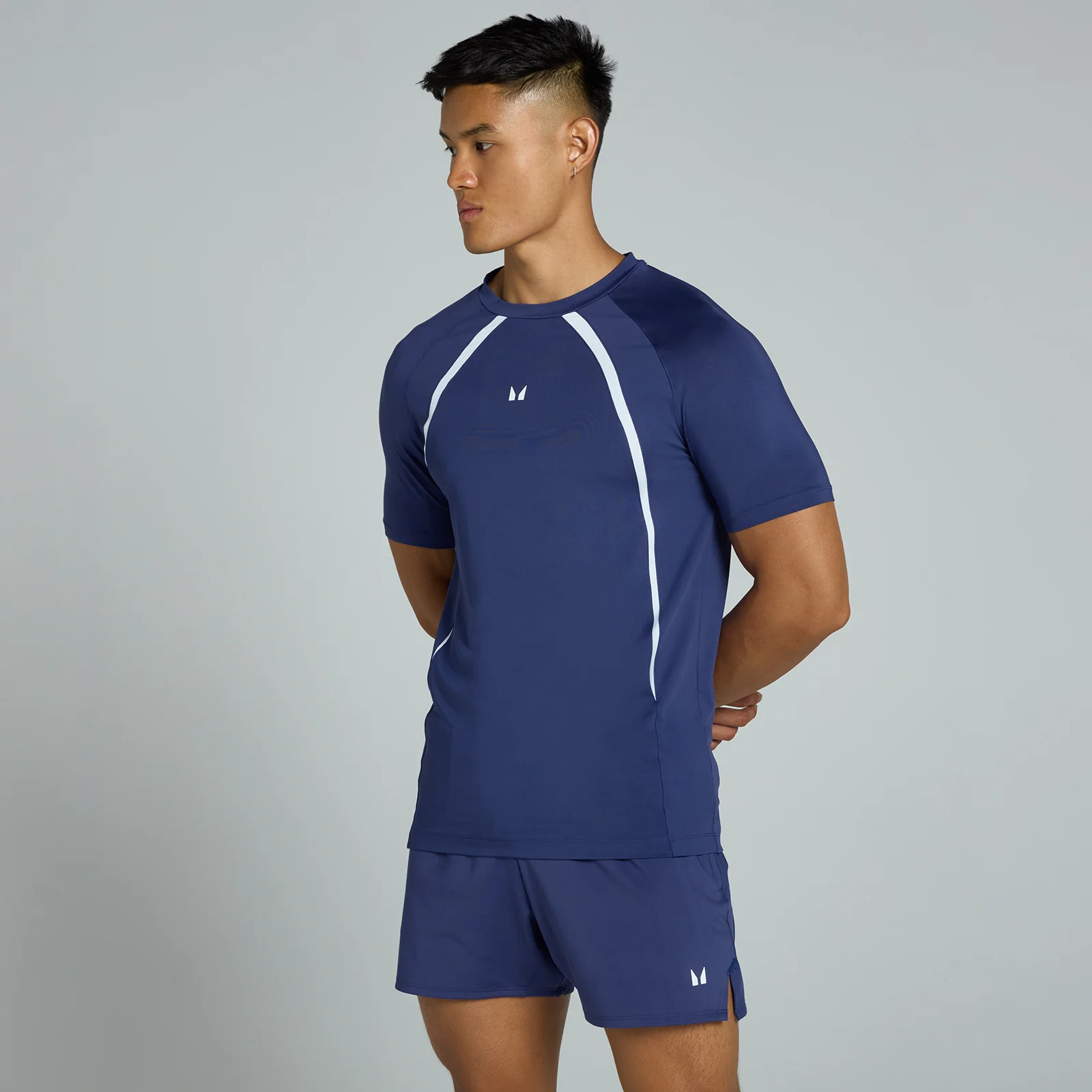 T-shirt con inserti MP Tempo da uomo - Dusk - XL Immagine 1