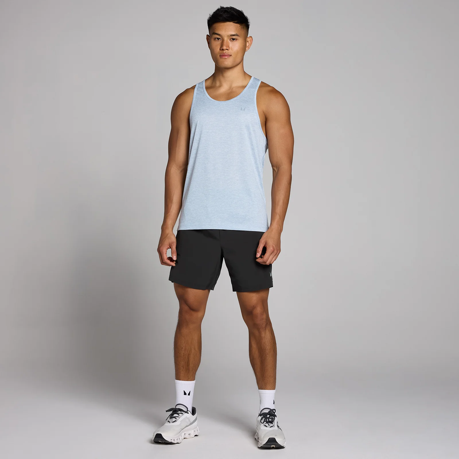 Uomo Lucido Gilet Senza Maniche Palestra Allenamento - Foto 2