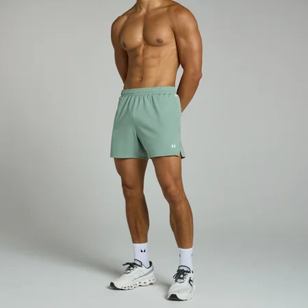 Pantaloncini 13 cm con inserti MP Tempo da uomo - Verde chiaro