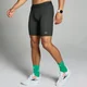 Pantaloncini attillati a contrasto a costine MP Velocity Ultra da uomo - Nero
