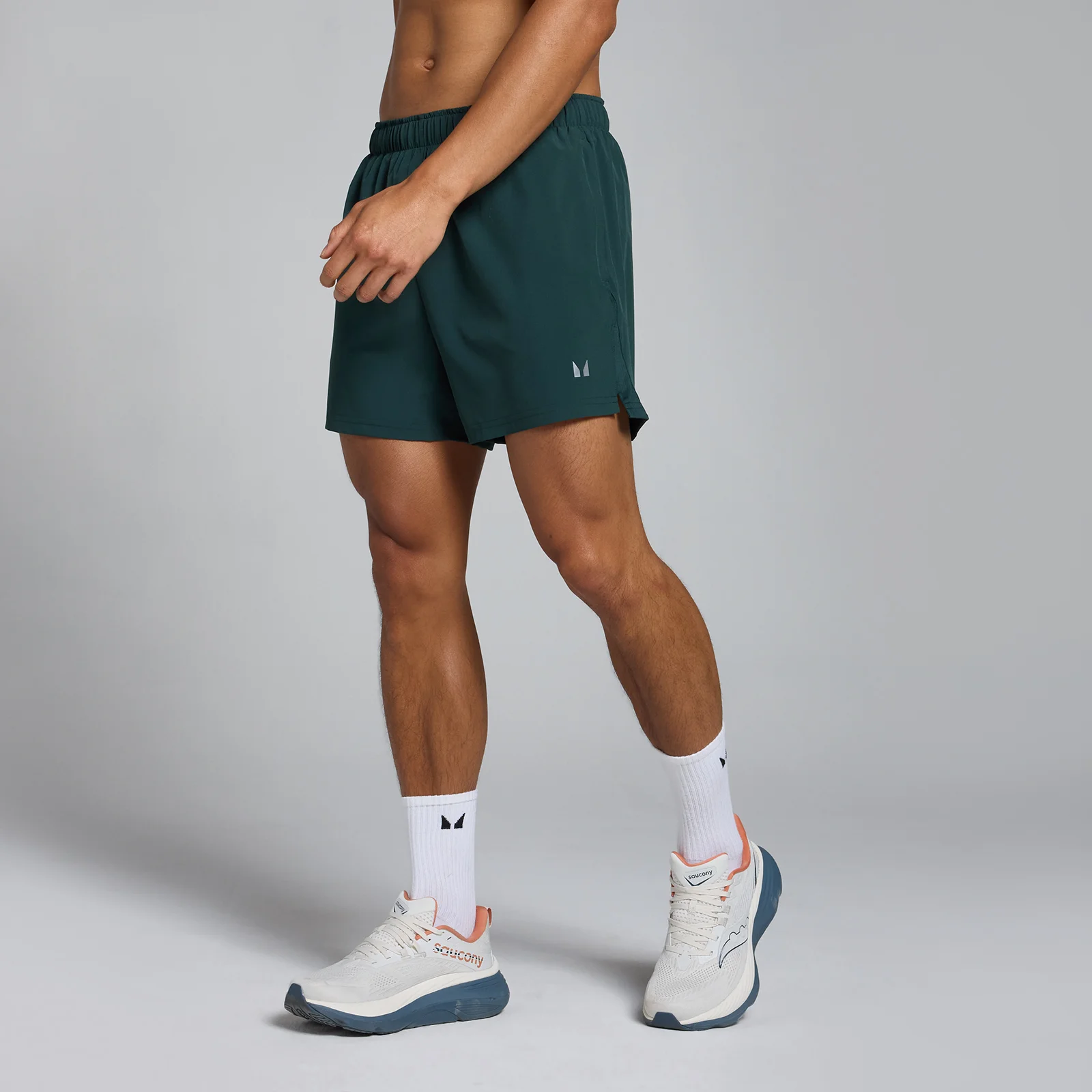 Pantaloncini 13 cm MP Tempo da uomo - Verde scuro - XS Immagine 1