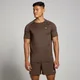 T-shirt sportiva MP da uomo - Cioccolato