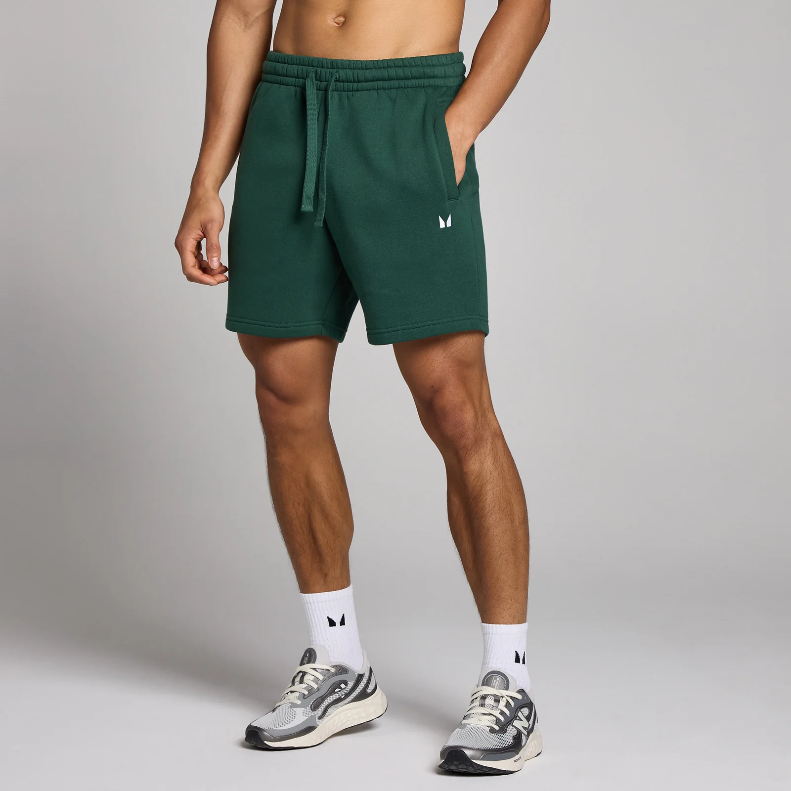 Pantaloncini in felpa MP Rest Day da uomo - Racing Green - XS Immagine 1