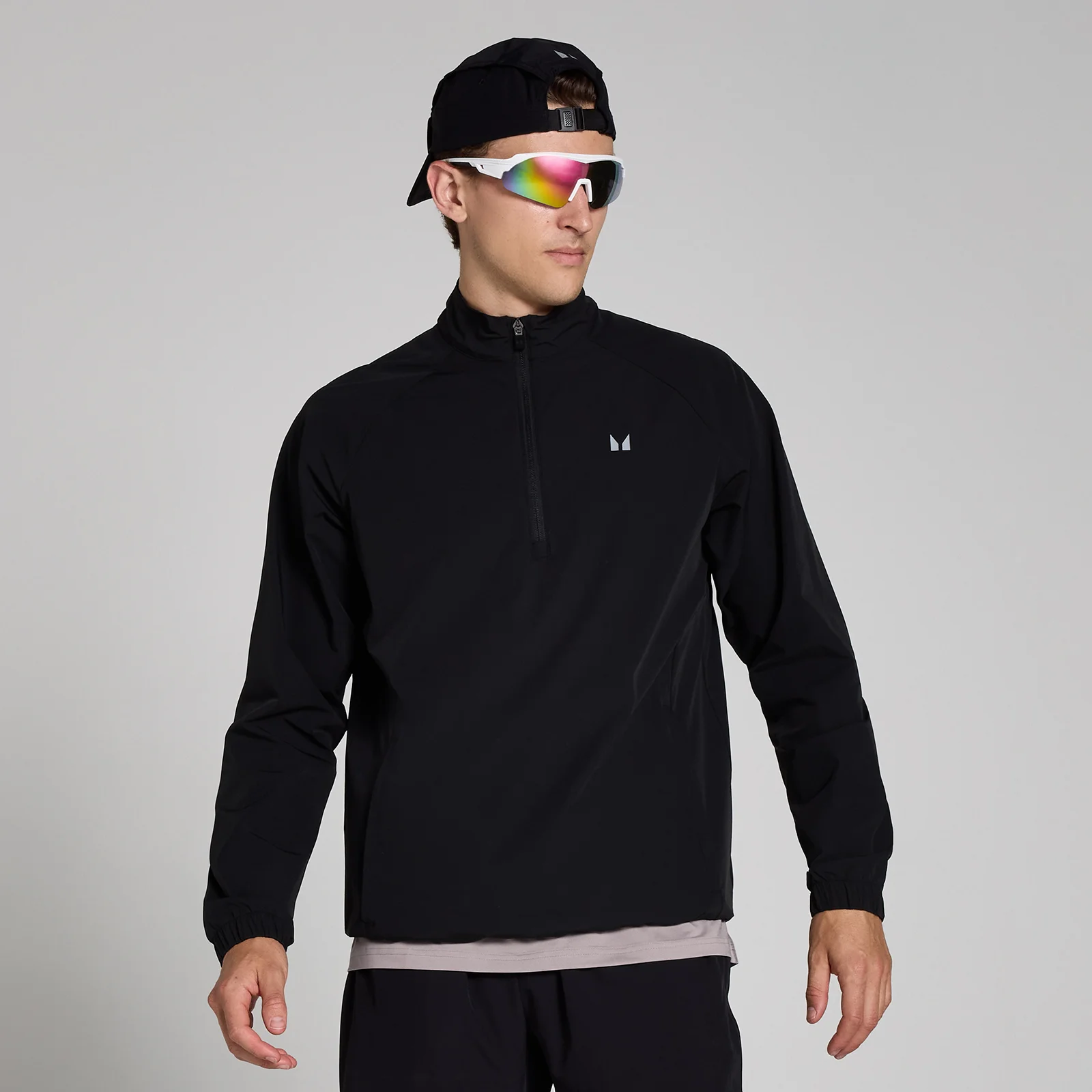 Giacca a vento leggera MP da uomo - Nero - XL Immagine 1