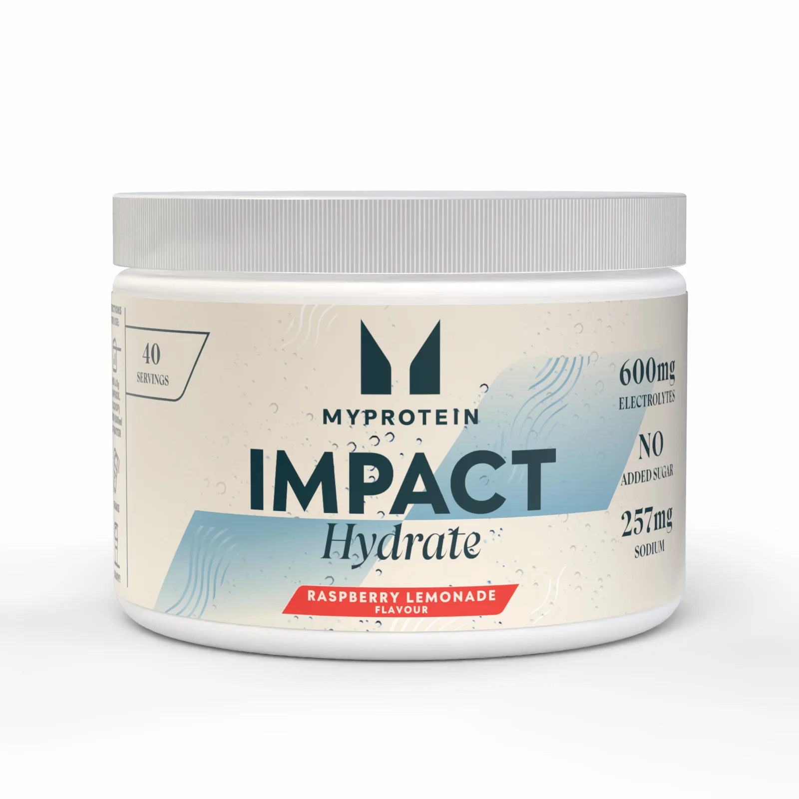 Impact Hydrate - 40porzioni - Limonata al lampone Immagine 1