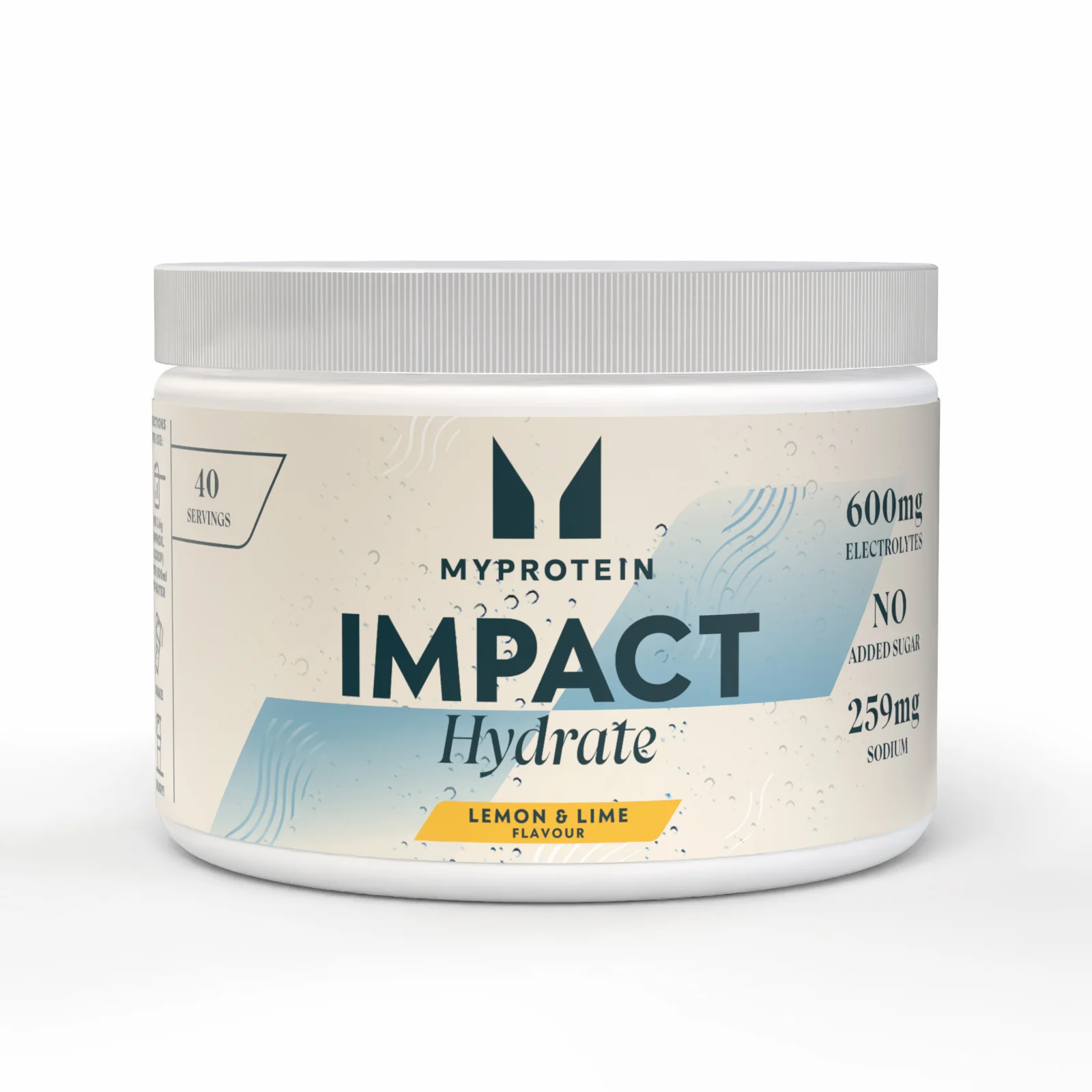 Impact Hydrate - 40porzioni - Limone e lime Immagine 1