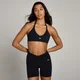 Reggiseno sportivo con scollo all'americana e schiena scoperta MP Tempo - Nero