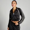 Giacca sportiva tricot MP da donna - Nero / Bianco