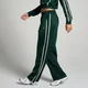 Pantaloni da jogging a taglio dritto tricot MP da donna - Smeraldo scuro