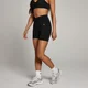 Pantaloncini con rouches anteriori MP Tempo da donna - Nero