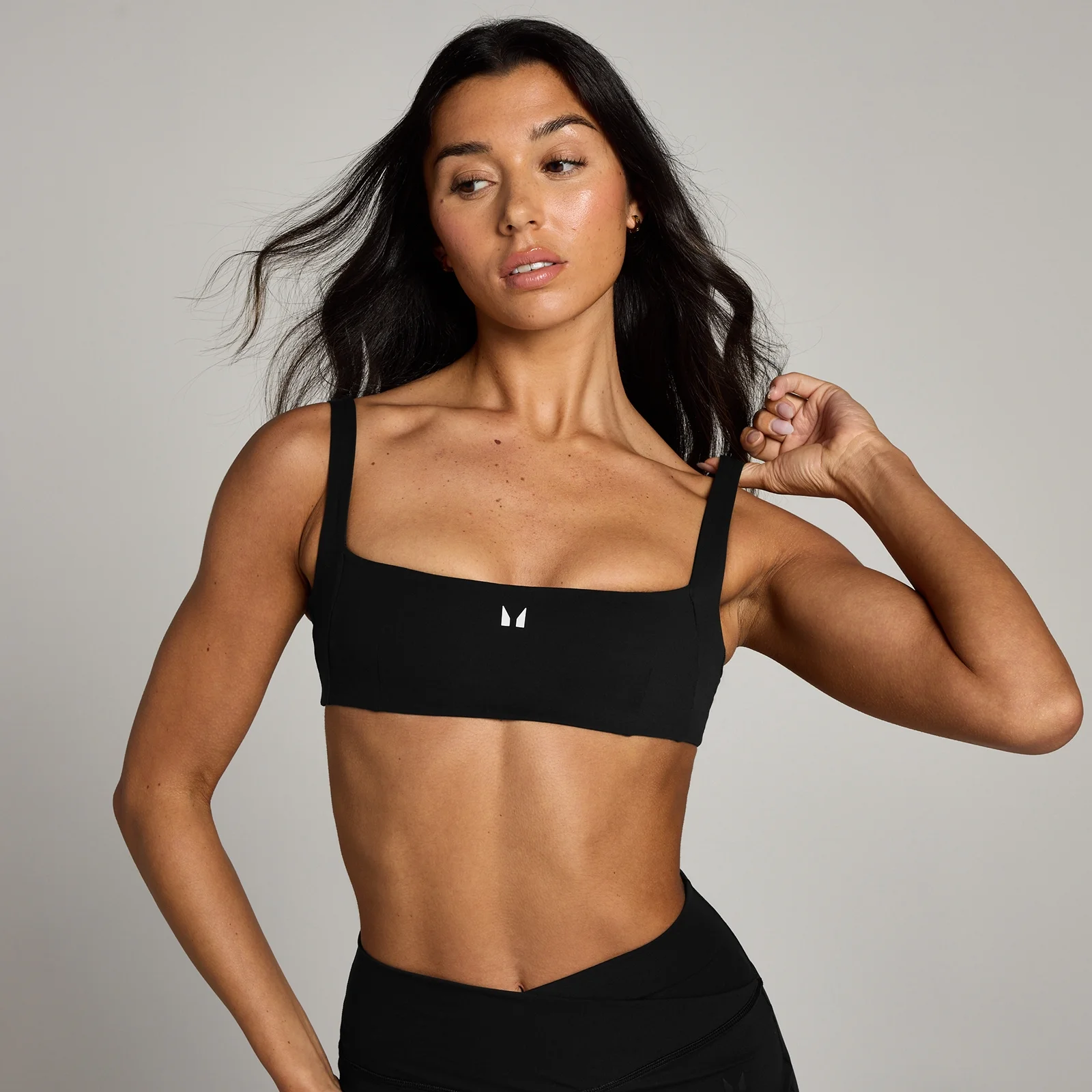 Reggiseno sportivo con schiena scoperta MP Studio - Nero - XS Immagine 1