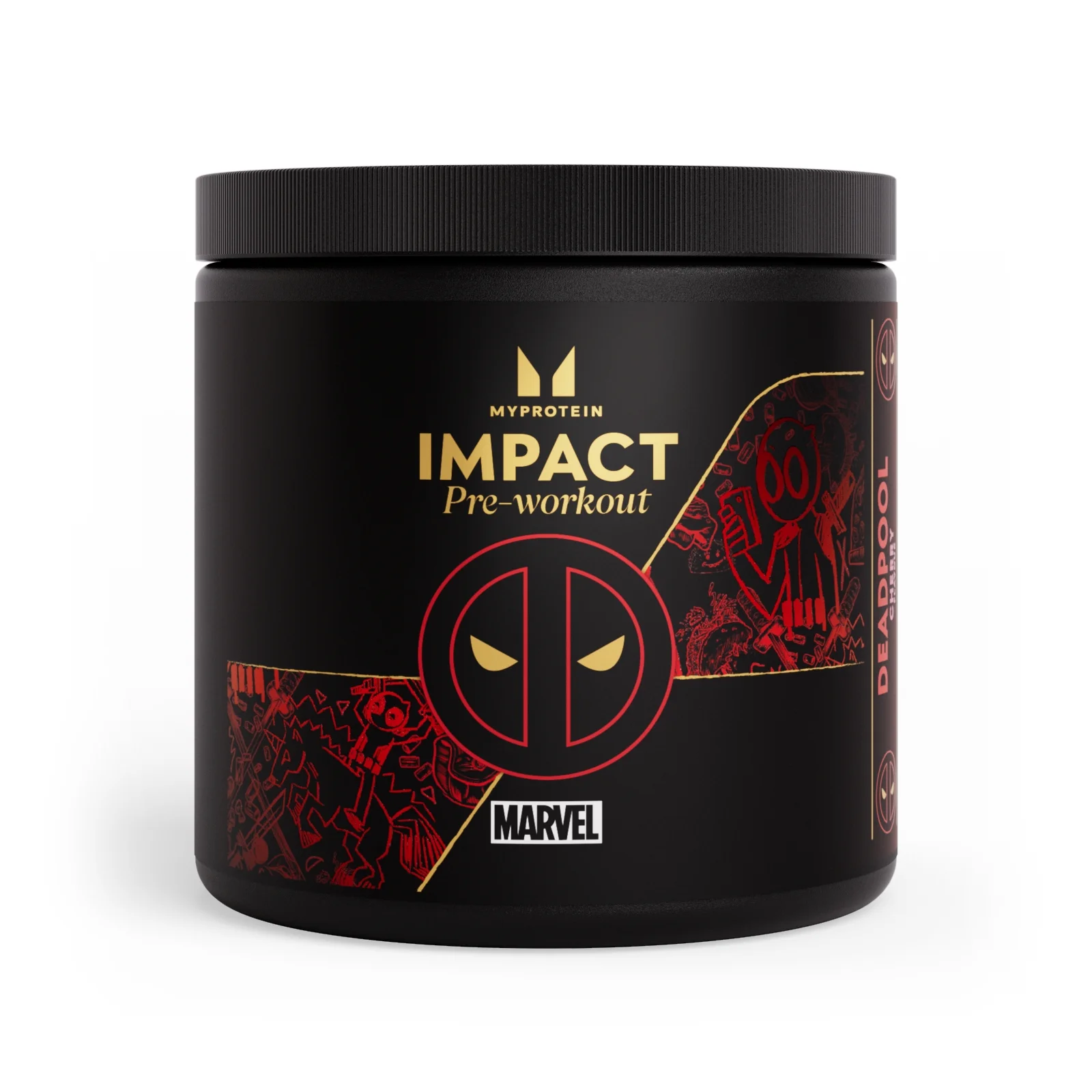 Miscela Pre-Workout - 440g - 40porzioni - Deadpool - Cherry Immagine 1