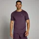 T-shirt sportiva MP da uomo - Prugna scuro