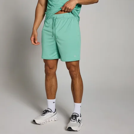 Pantaloncini leggeri 7" sportivi MP da uomo - Verde acqua