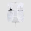Set Gilet da idratazione MP & 2 borracce morbide sportive - Bianca