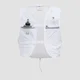 Set Gilet da idratazione MP & 2 borracce morbide sportive - Bianca