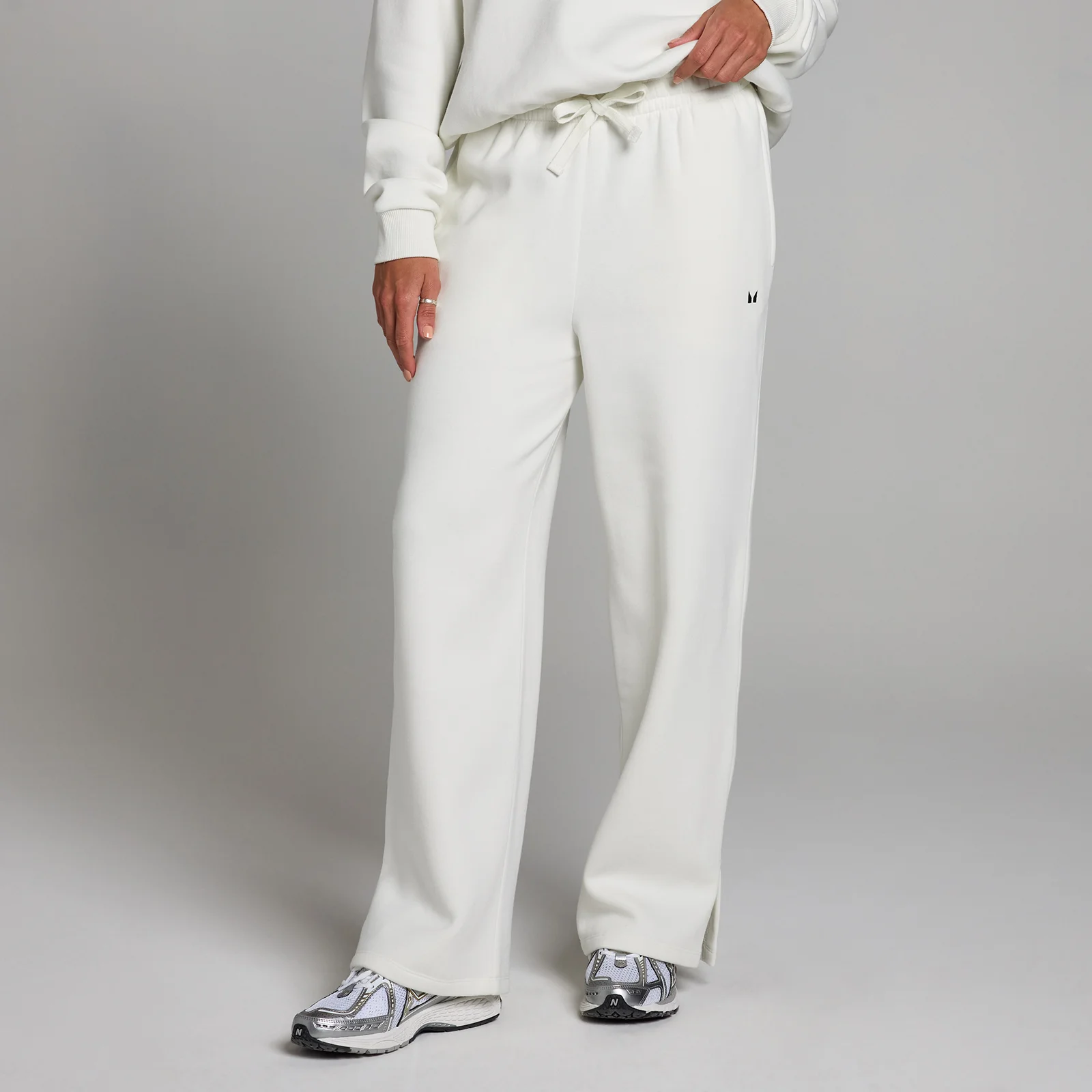 Pantaloni da jogging a taglio dritto MP Basics da donna - Cloud - M Immagine 1