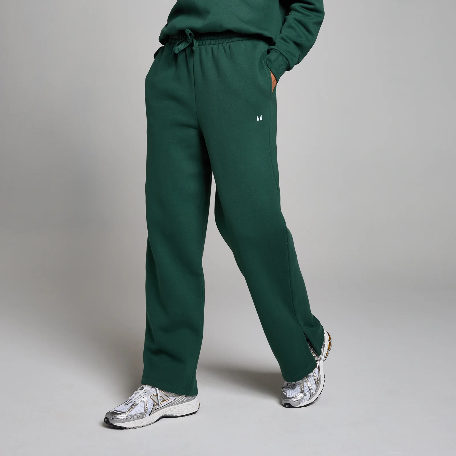Pantaloni da jogging a taglio dritto MP Basics da donna - Verde Racing - XS Immagine 1