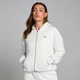 Felpa con cappuccio e cerniera MP Basics da donna - Cloud