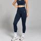Leggings senza cuciture MP Shape da donna - Blu zaffiro scuro